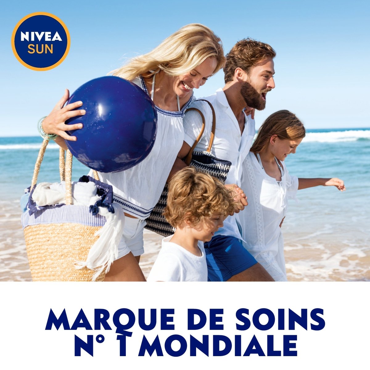 NIVEA SUN Kids, Lait Protecteur Swim & Play, SPF 50+, 150ml - Nivea | BeautyForYou.ma