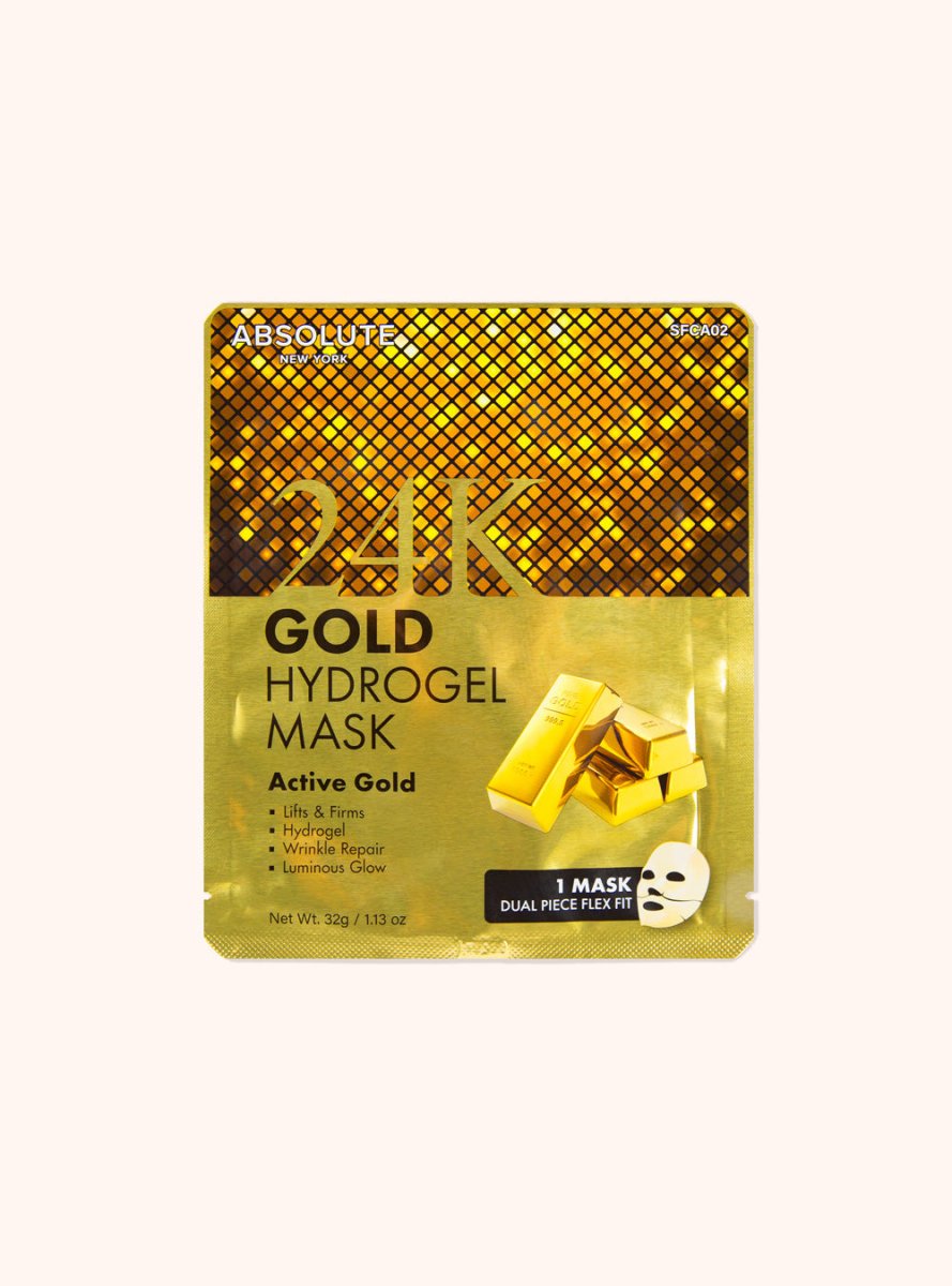 ABSOLUTE NEW YORK GOLD HYDROGEL MASK - ABSNY | BeautyForYou.ma