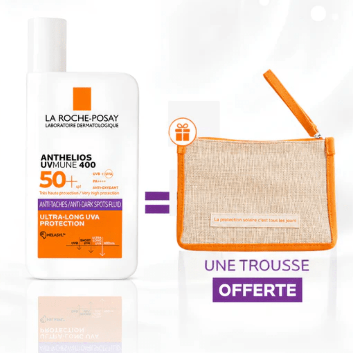 Anthelios UVMUNE 400 Fluide anti-taches SPF 50+ - La Roche-Posay | BeautyForYou.ma