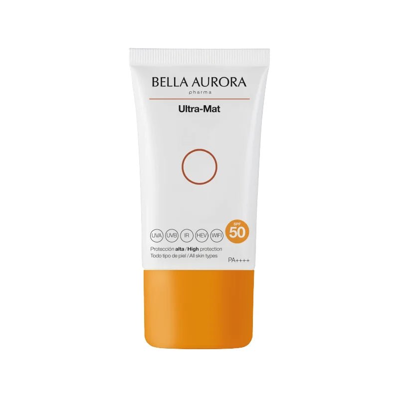 BELLA AURORA ECRAN SOLAIRE ULTRA-MAT GEL SPF50 50ML - BELLA AURORA | BeautyForYou.ma