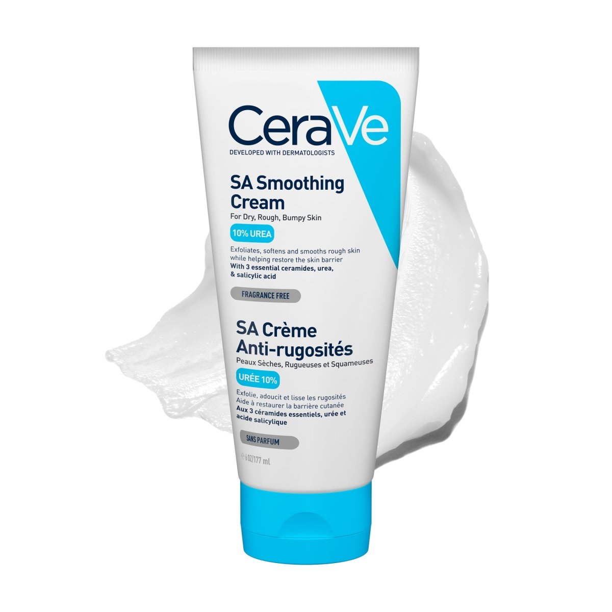 CeraVe SA Crème Anti - Rugosité 177ml - Cerave | BeautyForYou.ma