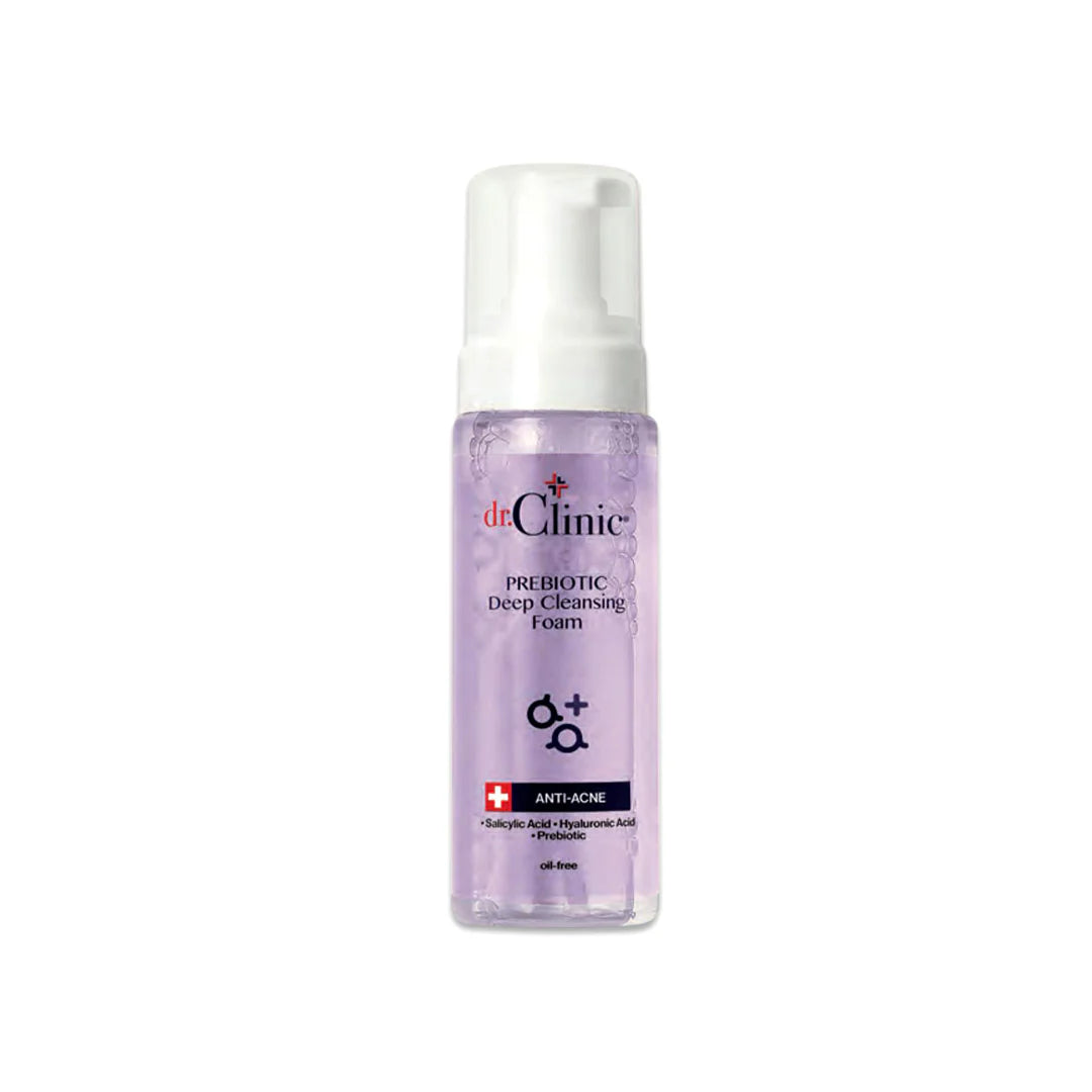 Dr. Clinic Mousse Nettoyante Prébiotique - Peaux Acnéiques - Dr. Clinic | BeautyForYou.ma