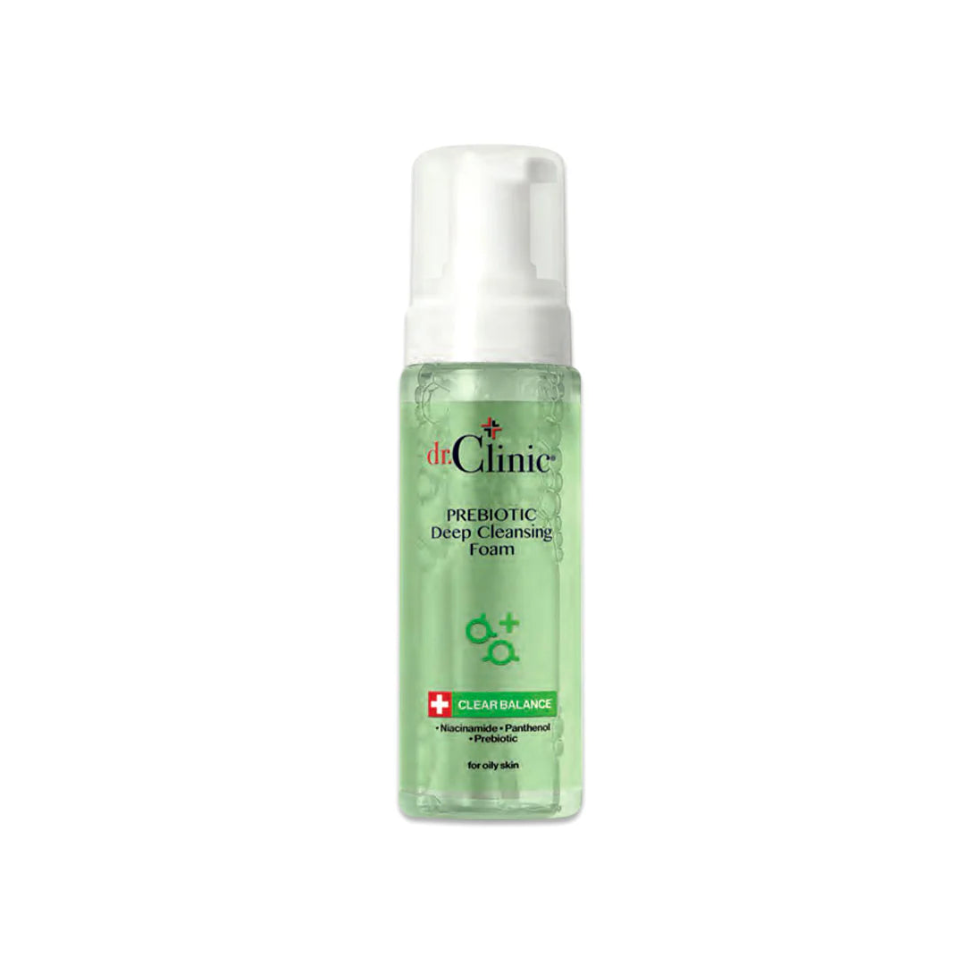 Dr. Clinic Mousse Nettoyante Prébiotique - Peaux Grasses - Dr. Clinic | BeautyForYou.ma