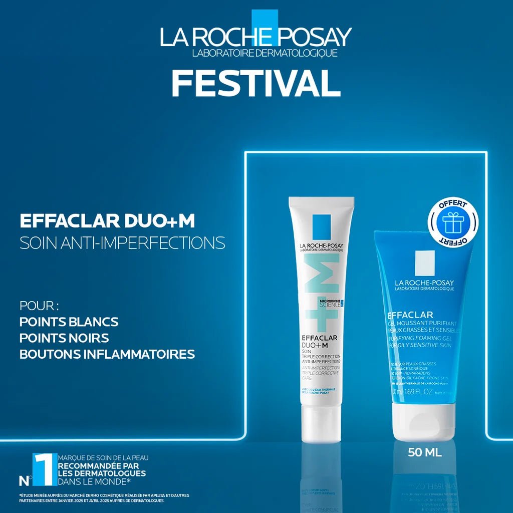 EFFACLAR DUO +M + GEL 50 - La Roche-Posay | BeautyForYou.ma