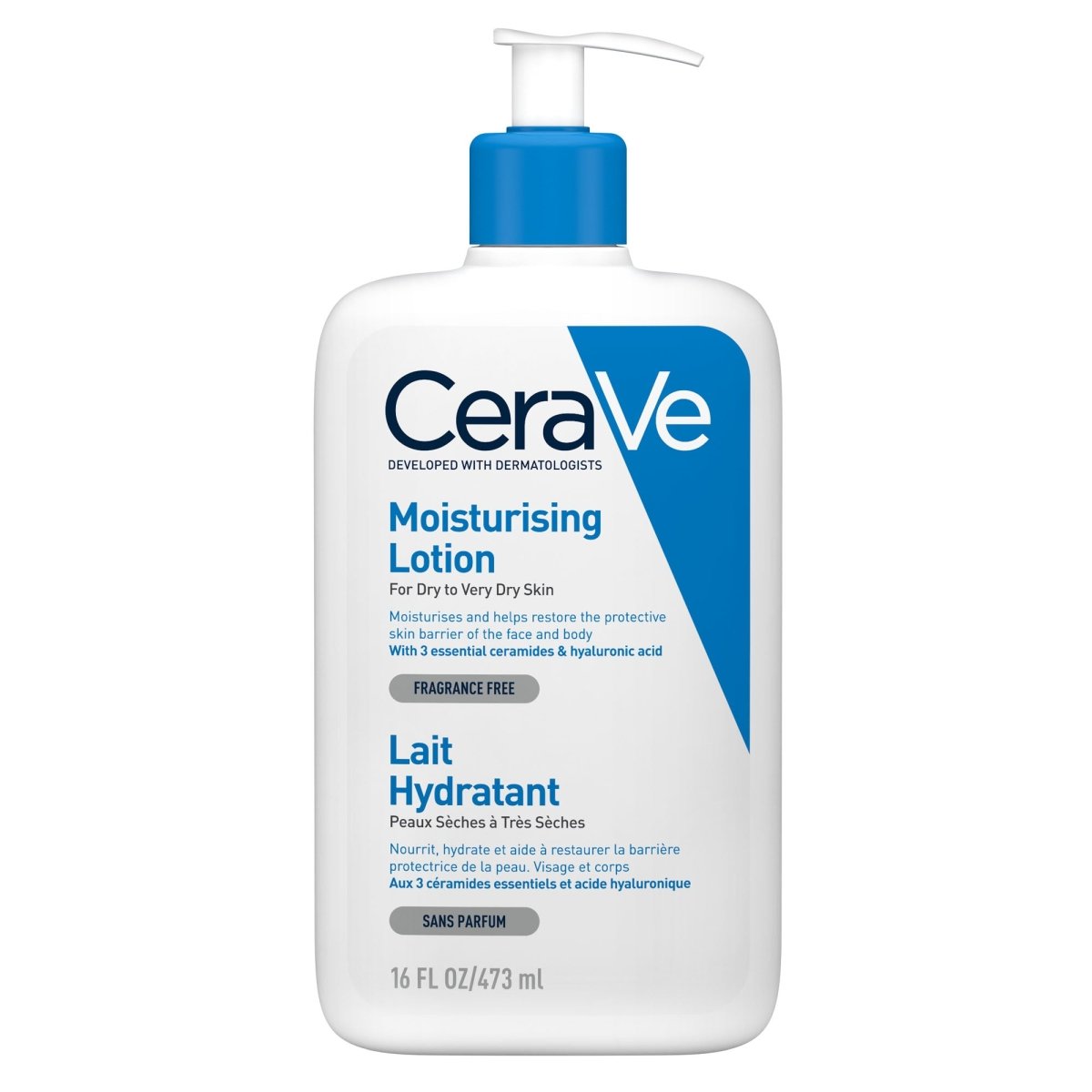 Lait hydratant 473 ml - Cerave | BeautyForYou.ma
