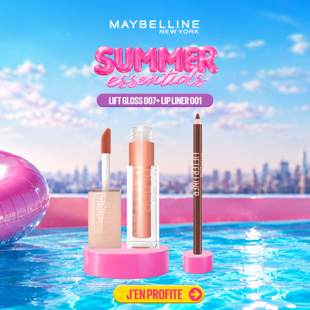 lift gloss 007 + lip liner 001 - Maybelline | BeautyForYou.ma