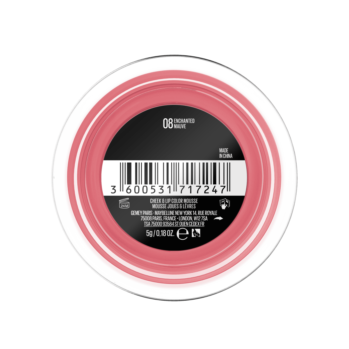 Maybelline New York - CLOUDTOPIA 08 ENCHANTED MAUVE INT - Maybelline | BeautyForYou.ma