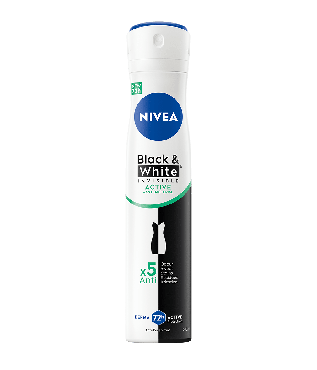NIVEA, Déodorant Femme, Invisible Black&White Fresh, Spray 2 - 88675