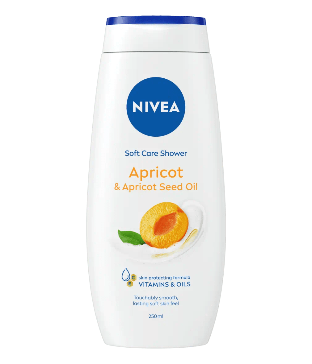 NIVEA, Gel douche, Care & Apricot, 250ml - 80745
