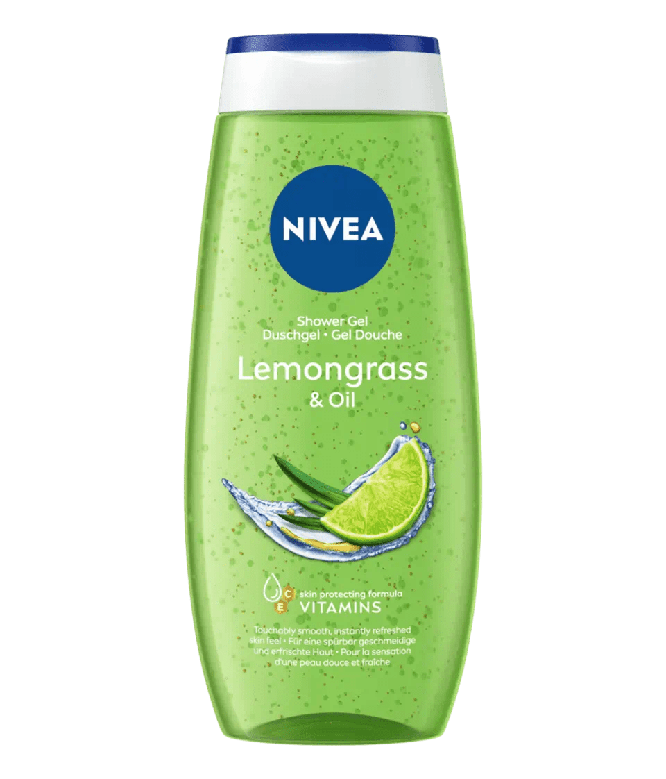 NIVEA, Gel douche, Lemongrass & Oil, 250ml - 81067