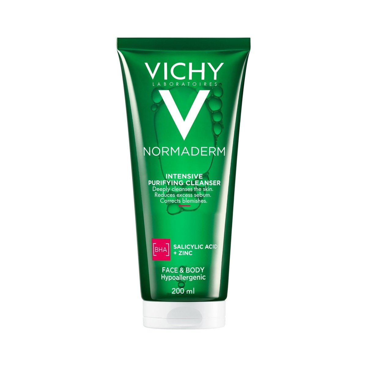 NORMADERM PHYTOSOLUTION GEL PURIFIANT 200ML - Vichy | BeautyForYou.ma