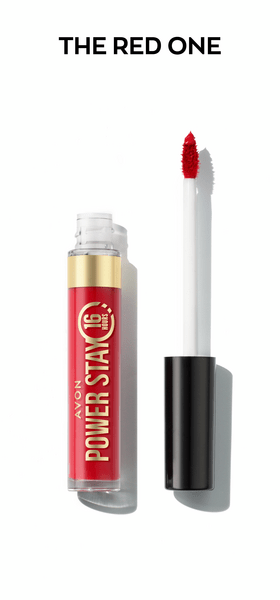 POWER STAY Rouge à Lèvres Liquide THE RED ONE 3ML - Avon | BeautyForYou.ma