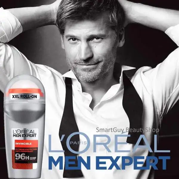 Déodorant bille - L'Oréal Men Expert - Invincible 96h - 50 ml - Sans alcool - 3600521977712