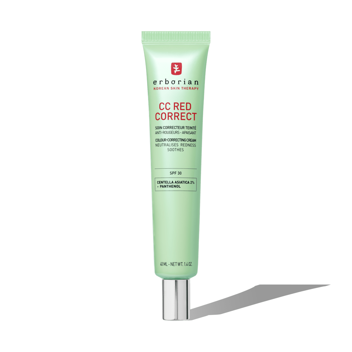 Erborian CC Red Correct - Soin correcteur teinté anti - rougeurs 15ml - Erborian | BeautyForYou.ma