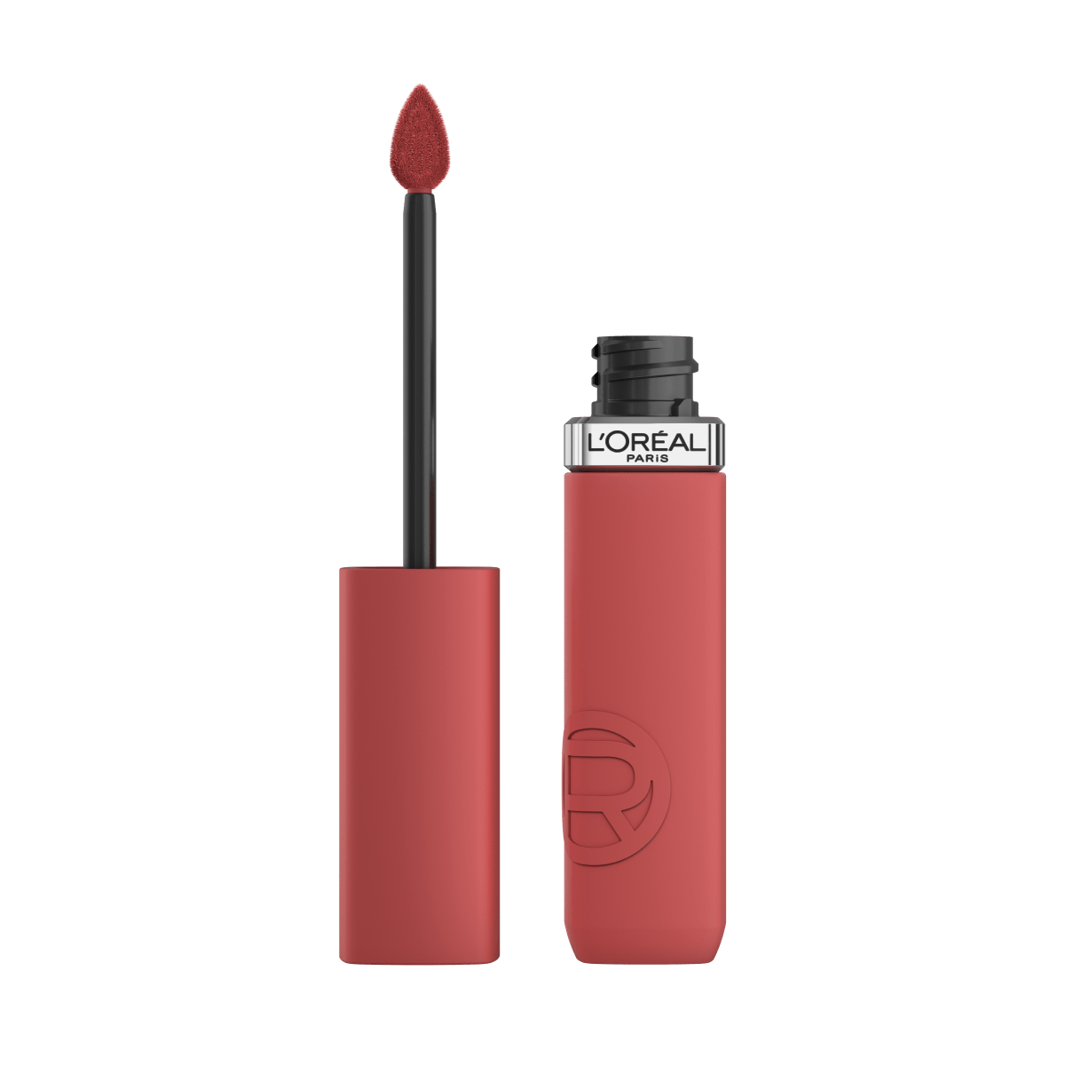 L'Oréal Paris - Rouge à Lèvres Liquide - Couleur Intense & Fini Mat - Longue Tenue - Sans Transfert - À L'Acide Hyaluronique - Infaillible Matte Resistance - Teinte :645 CRSH ALR - 30188662