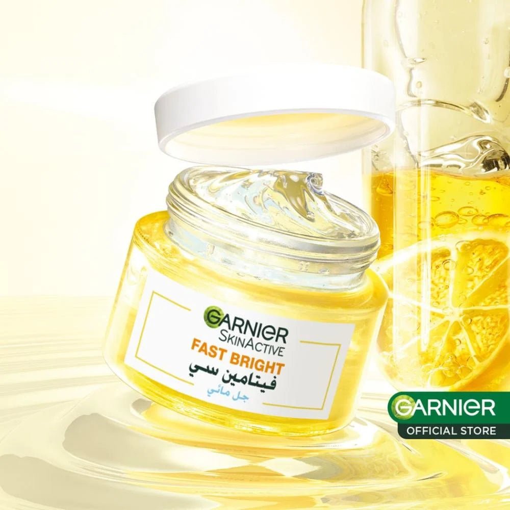 Garnier SkinActive Fast Bright – Gel - crème hydratant à la Vitamine C, 48H d’hydratation – 50 ml - Garnier | BeautyForYou.ma