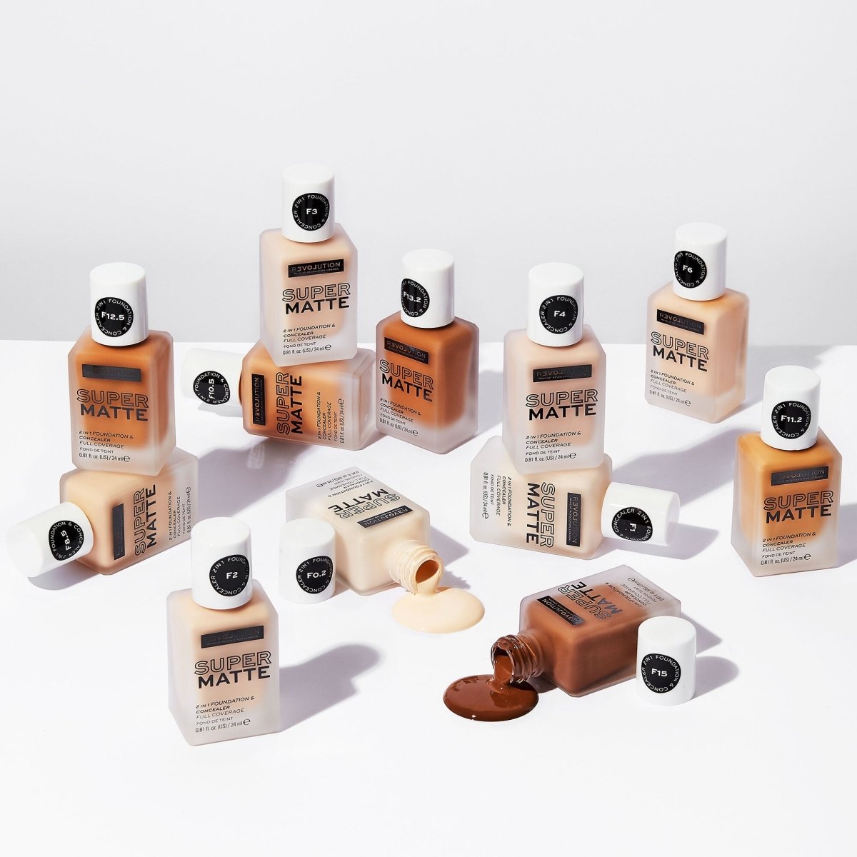 RELOVE SUPERMATTE FOUNDATION F8.5 - Relove | BeautyForYou.ma