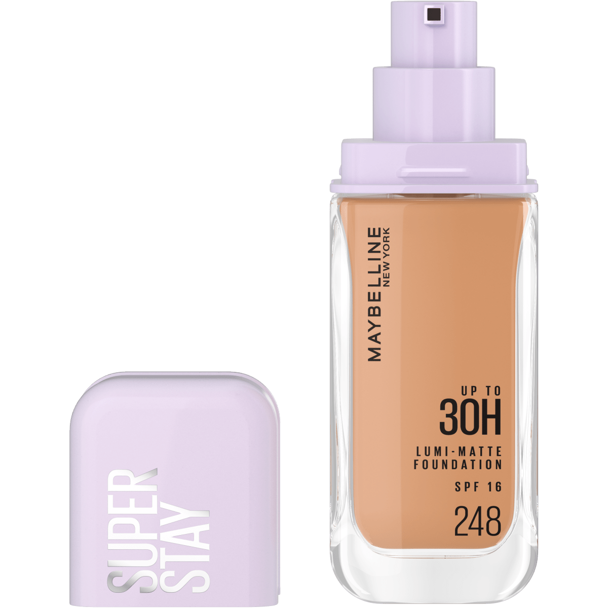 Maybelline New York - Fond de Teint Liquide Longue Tenue - Ultra - Résistant - Fini Mat Lumineux - Superstay 30H Lumi - Matte - Teinte : 248 - 35ml - 3600531691868