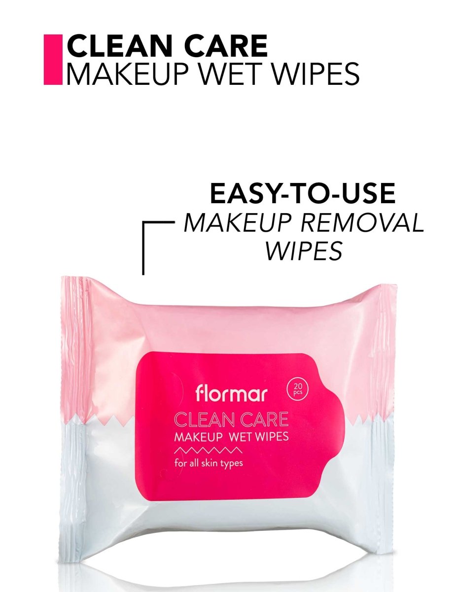 CLEAN CARE WET WIPES - Flormar | BeautyForYou.ma