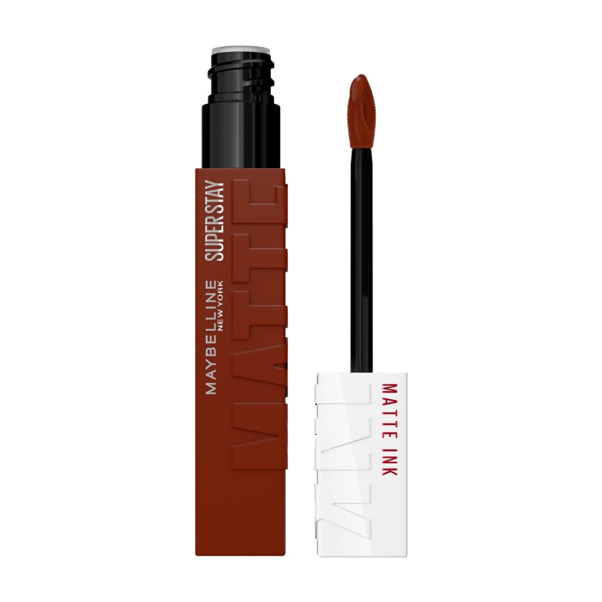Maybelline New York Rouge à Lèvres Mat Liquide Longue Tenue Superstay Matte Ink Teinte : RENEGADE NU (515), 5 ml - Maybelline | BeautyForYou.ma