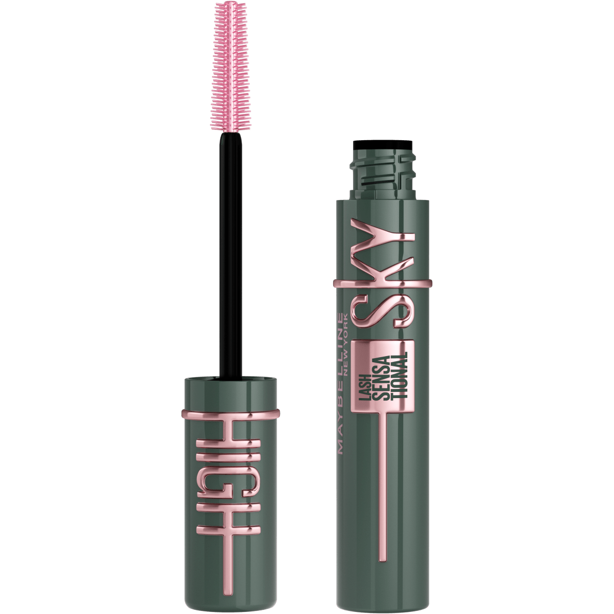 Maybelline New - York - Mascara Volume et Longueur Waterproof - Sky High Waterproof Teinte : GREEN ALTITUDE, 6 ml - 30189201