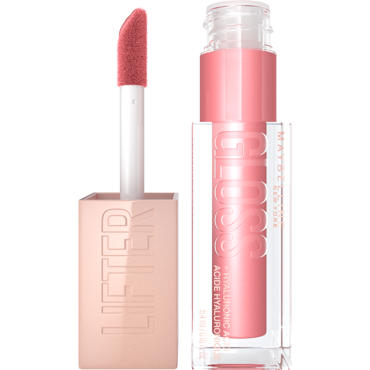 Maybelline New York - Gloss à Lèvres Hydratant & Brillance Instantanée - Lifter Gloss - Teinte : 004 Silk - Maybelline | BeautyForYou.ma