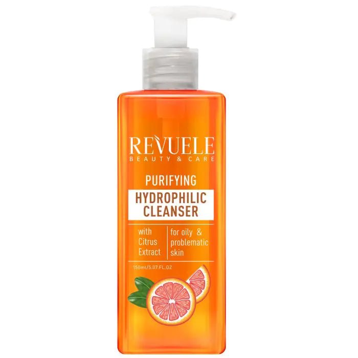 REVUELE Purifying Hydrophilic Cleanser with citrus extract, - Revuele | BeautyForYou.ma