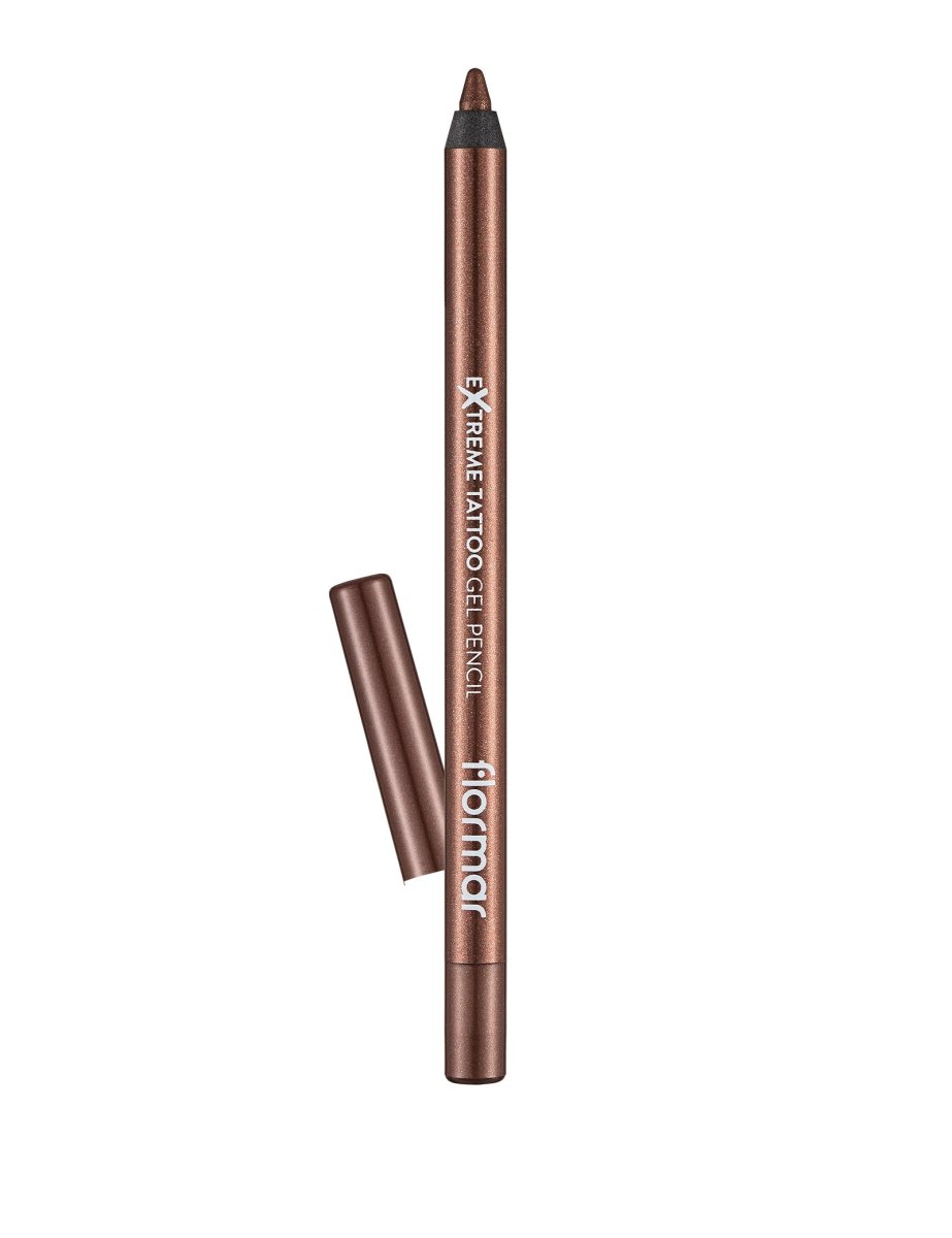 EXTREME TATTOO GEL PCL - 01 GLITZY BROWN - Flormar | BeautyForYou.ma