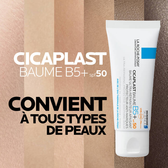 La Roche - Posay CICAPLAST BAUME B5+ SPF50 BAUME ULTRA - RÉPARATEUR APAISANT ANTI - MARQUES - La Roche - Posay | BeautyForYou.ma