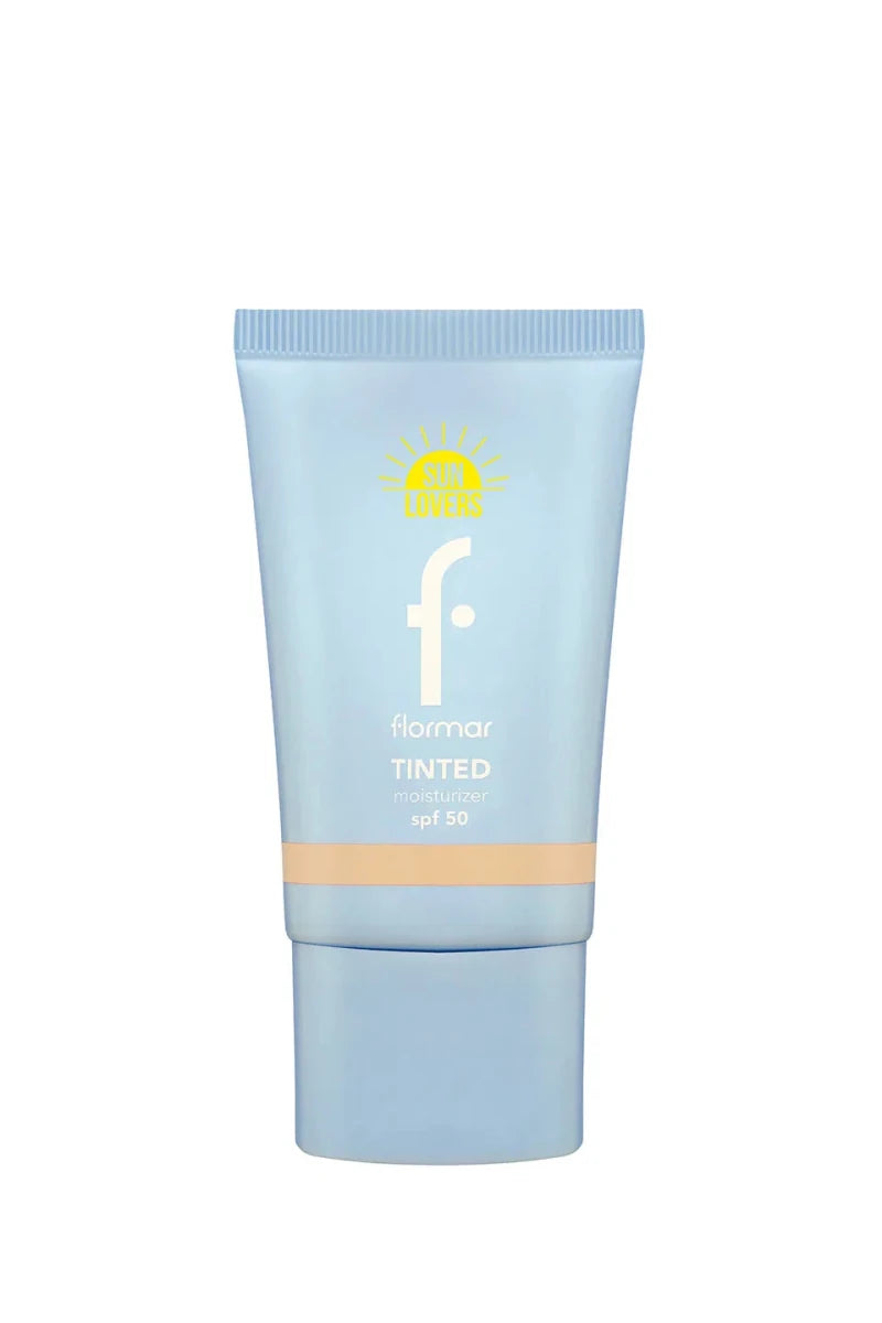 TINTED MOISTURIZER SPF50 004 IVORY BEIGE - Flormar | BeautyForYou.ma