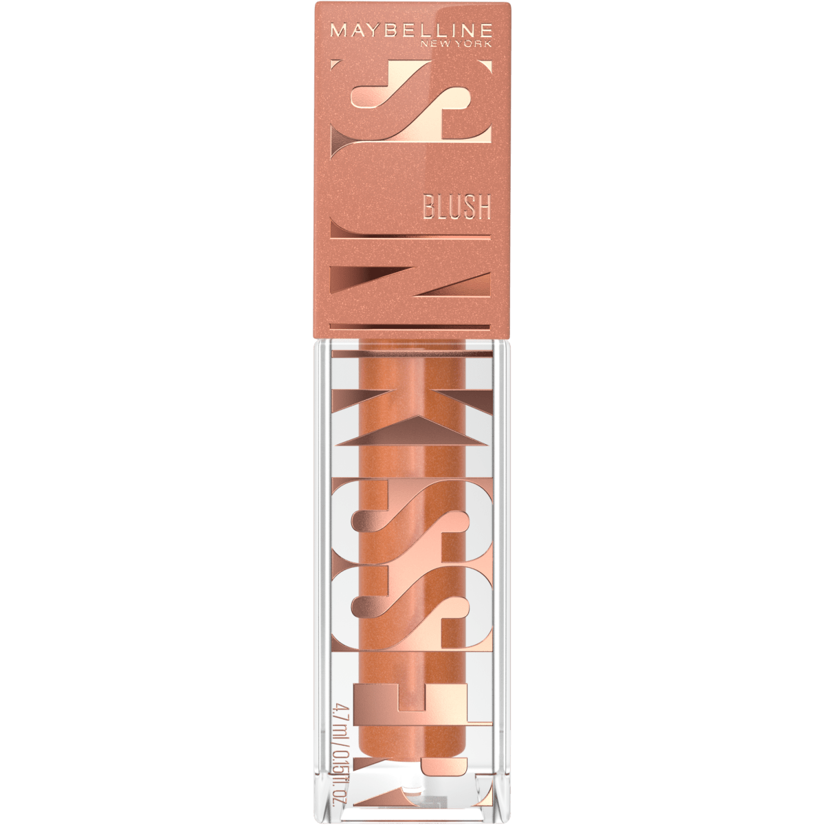 Maybelline New York - Blush Liquide Illuminateur Multi - Usage - Fard à Joues, Highlighter et Bronzer - Bonne Mine - Teint Hâlé - Maquillage Glowy - SUNKISSER - Teinte : Summer in the City - 4,7 ml - 3600531668501