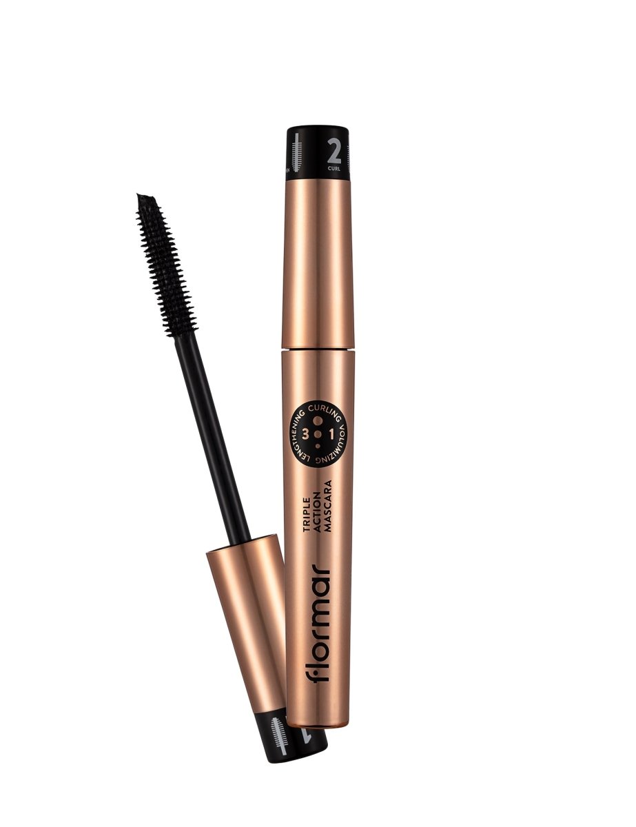 TRIPLE ACTION MASCARA - Flormar | BeautyForYou.ma