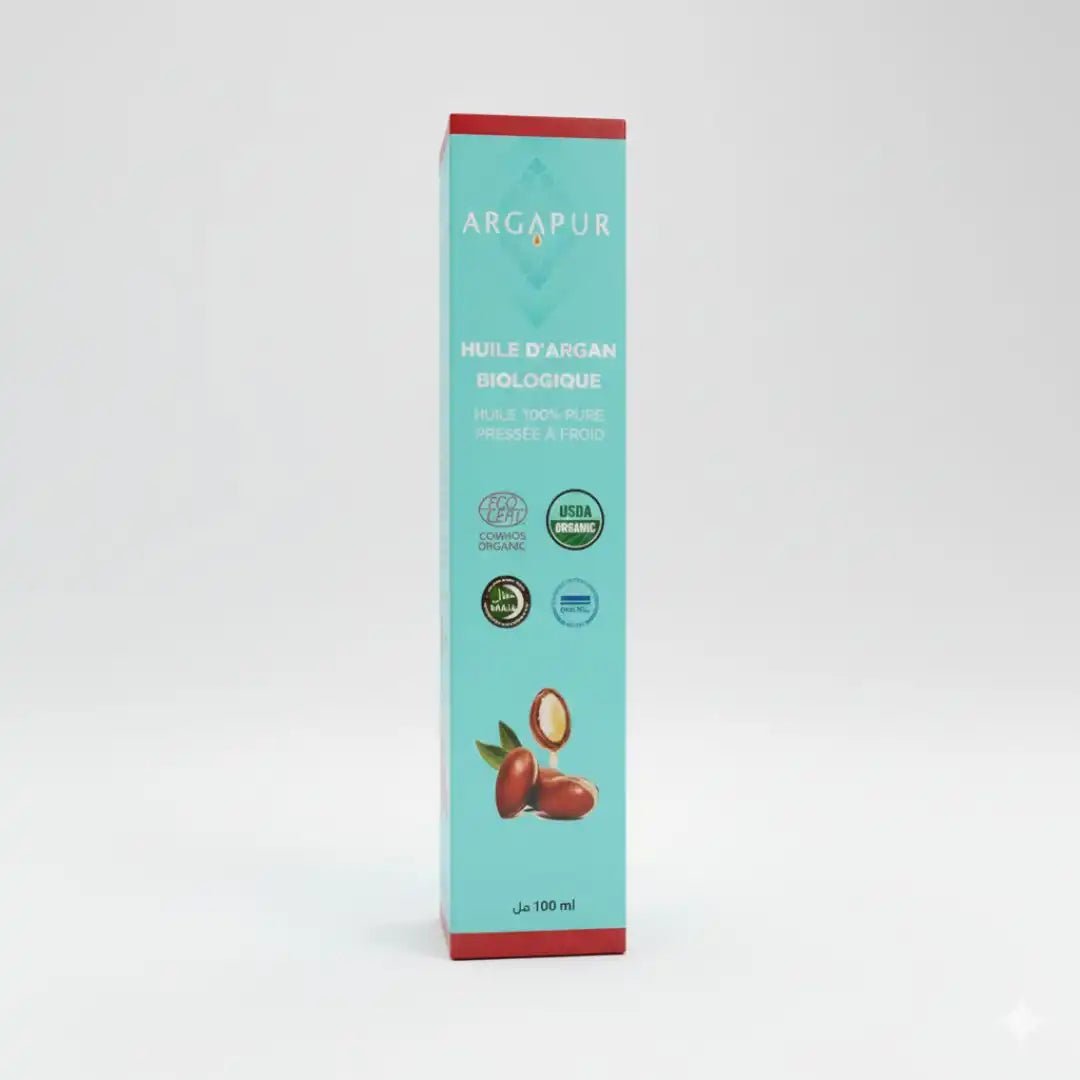 Huile d’Argan Cosmétique – Soin Multi - Usage – 100 ml - Argapur | BeautyForYou.ma