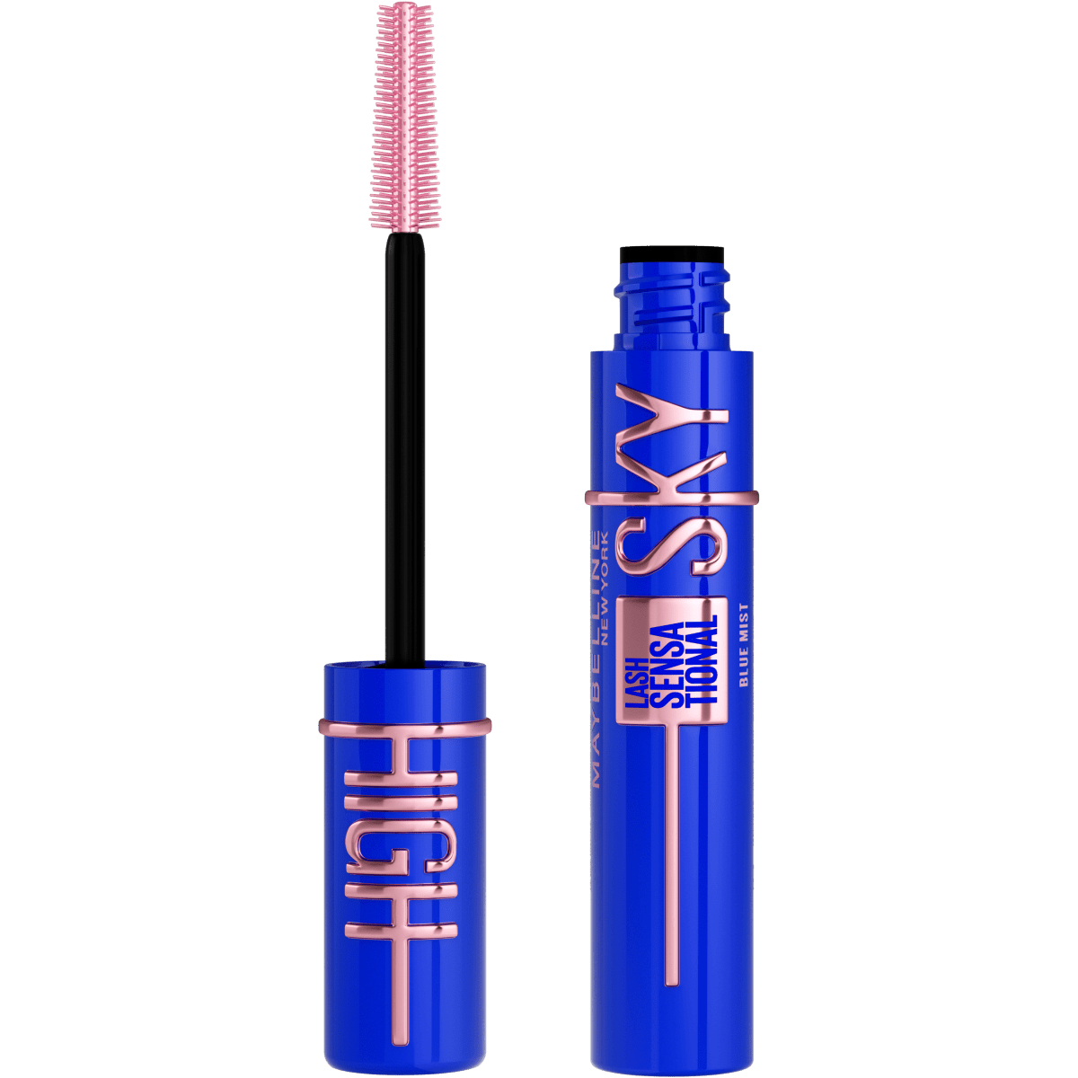 Maybelline New - York - Mascara Volume et Longueur Waterproof - Sky High Waterproof Teinte : Very Black, 6 ml - 30152229