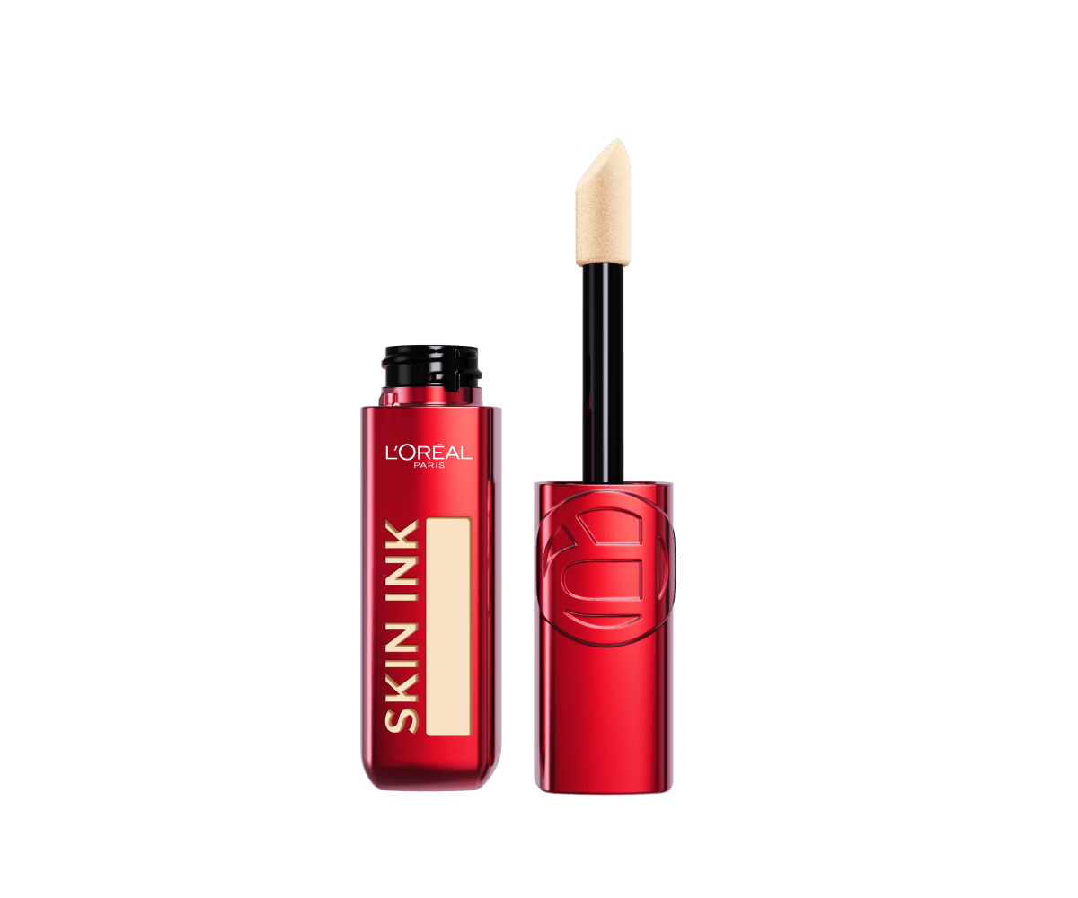 L'Oréal Paris - Encre de Teint Skin Ink - Fond de teint correcteur à la couvrance modulable - Teinte : LIGHT WARM 40 - 15 mL - 3600524190170