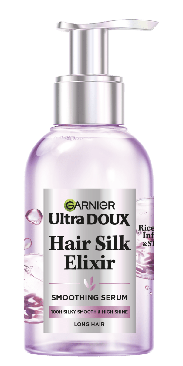 Garnier Ultra doux Hair Silk smoothing Serum Rice Water 120ml - Garnier | BeautyForYou.ma