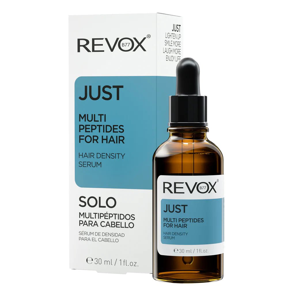 REVOX B77 JUST MULTI PEPTIDES FOR HAIR – HAIR DENSITY SERUM - Revox | BeautyForYou.ma