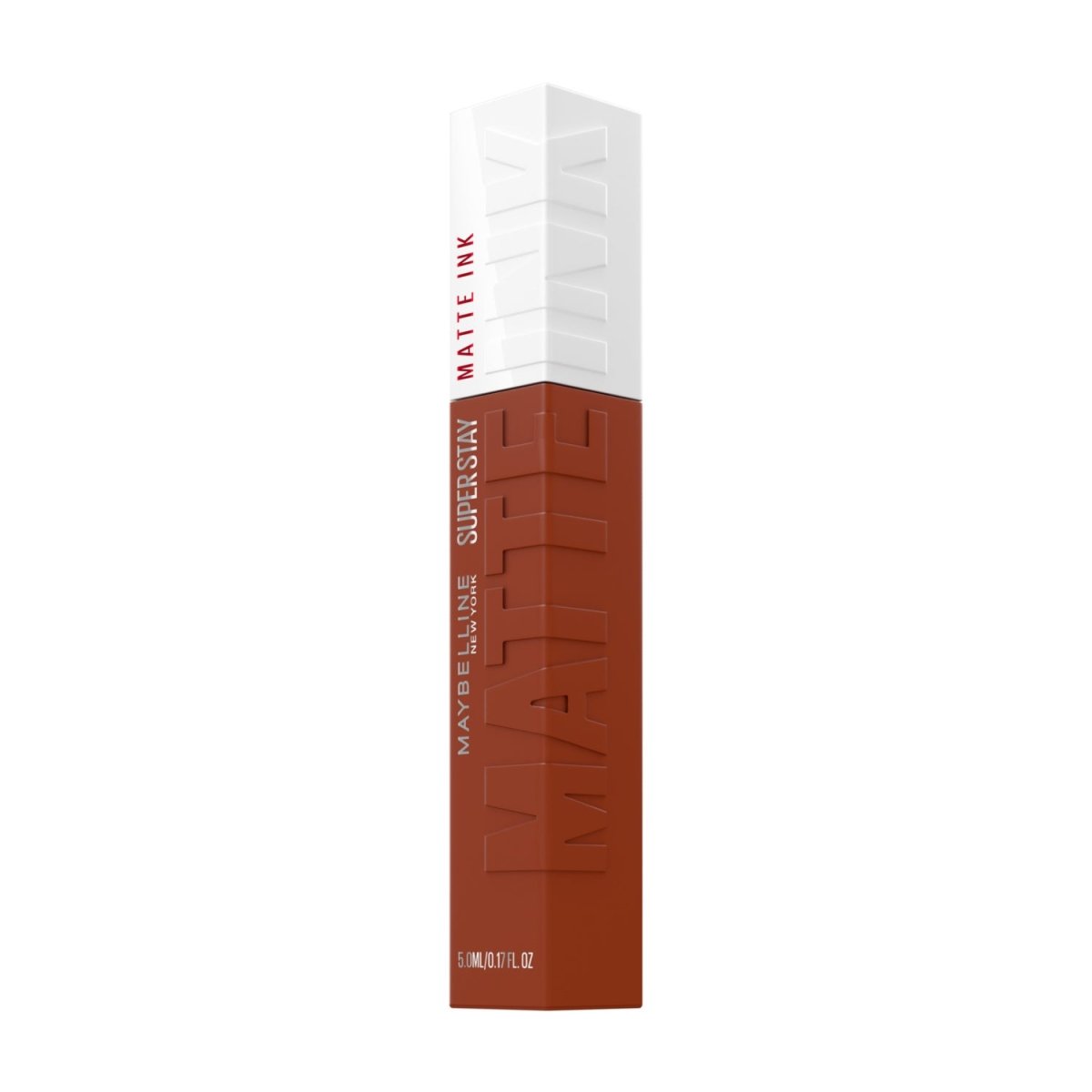 Maybelline New York Rouge à Lèvres Mat Liquide Longue Tenue Superstay Matte Ink Teinte : FIGHTER (75), 5 ml - 3600531469436