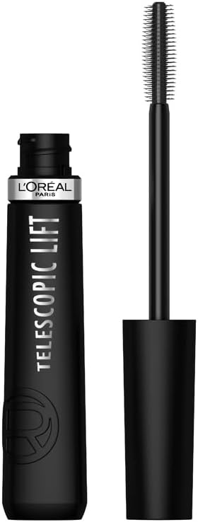 L'Oréal Paris - Mascara Volume et Longueur +5mm - Sans Paquet - Infusé aux Céramides - Telescopic Lift - Noir - L'Oréal Paris | BeautyForYou.ma