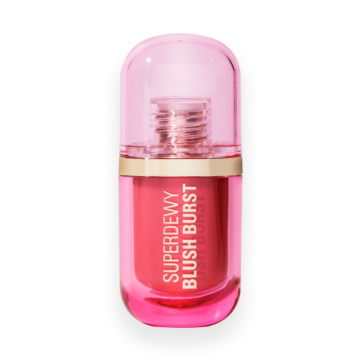 Revolution Superdewy Liquid Blush Burst Strawberry Milkshake Cool Pink - Revolution | BeautyForYou.ma