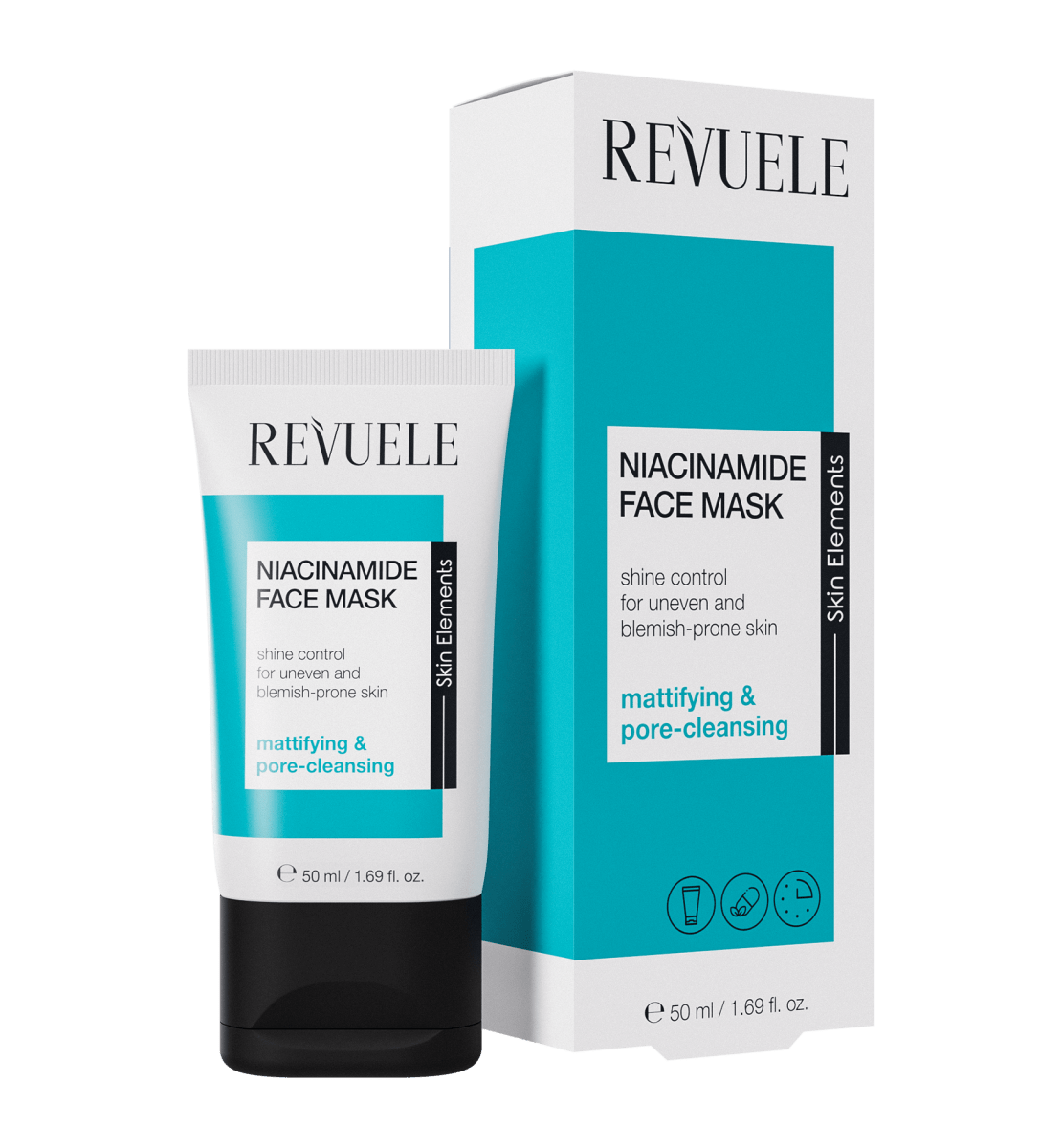REVUELE NIACINAMIDE FACE MASK, 50 ml - Revuele | BeautyForYou.ma