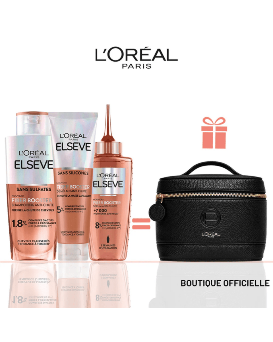 ROUTINE FIBER BOOSTER SS SERM + APSH + SHP - L'Oréal Paris | BeautyForYou.ma