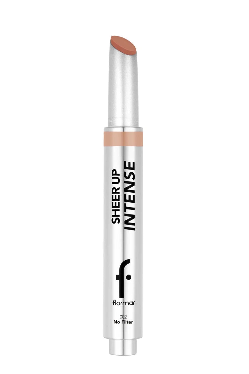 SHEER UP INTENSE LIPSTICK NO FILTER, PECHE DOUX - Flormar | BeautyForYou.ma