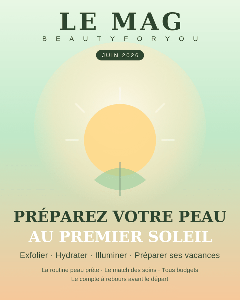 🌿 Le Mag — Juin 2026 : Préparez votre peau au premier soleil - Beauty For You