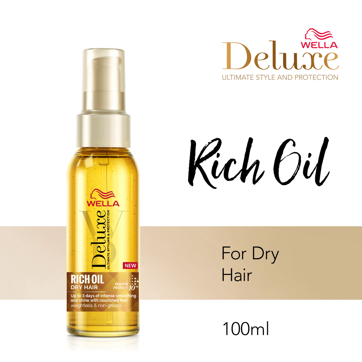 WELLA DELUXE OILS – Huile Riche 100ML