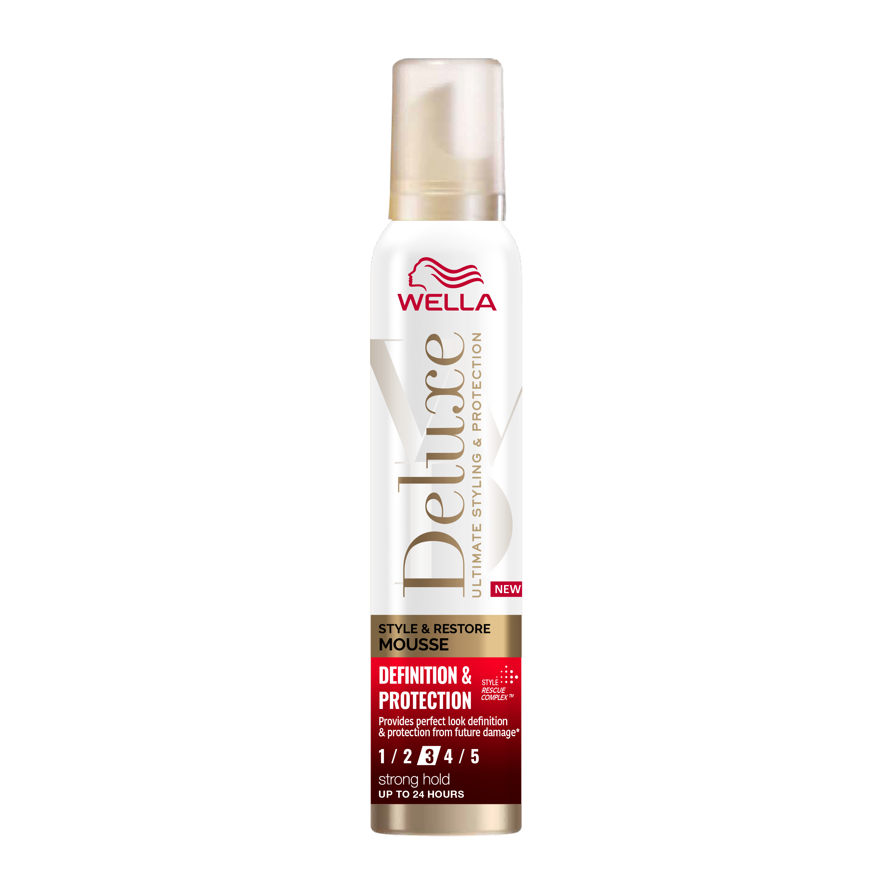 WELLA DELUXE PLEX – Mousse Définition & Protection 200ML