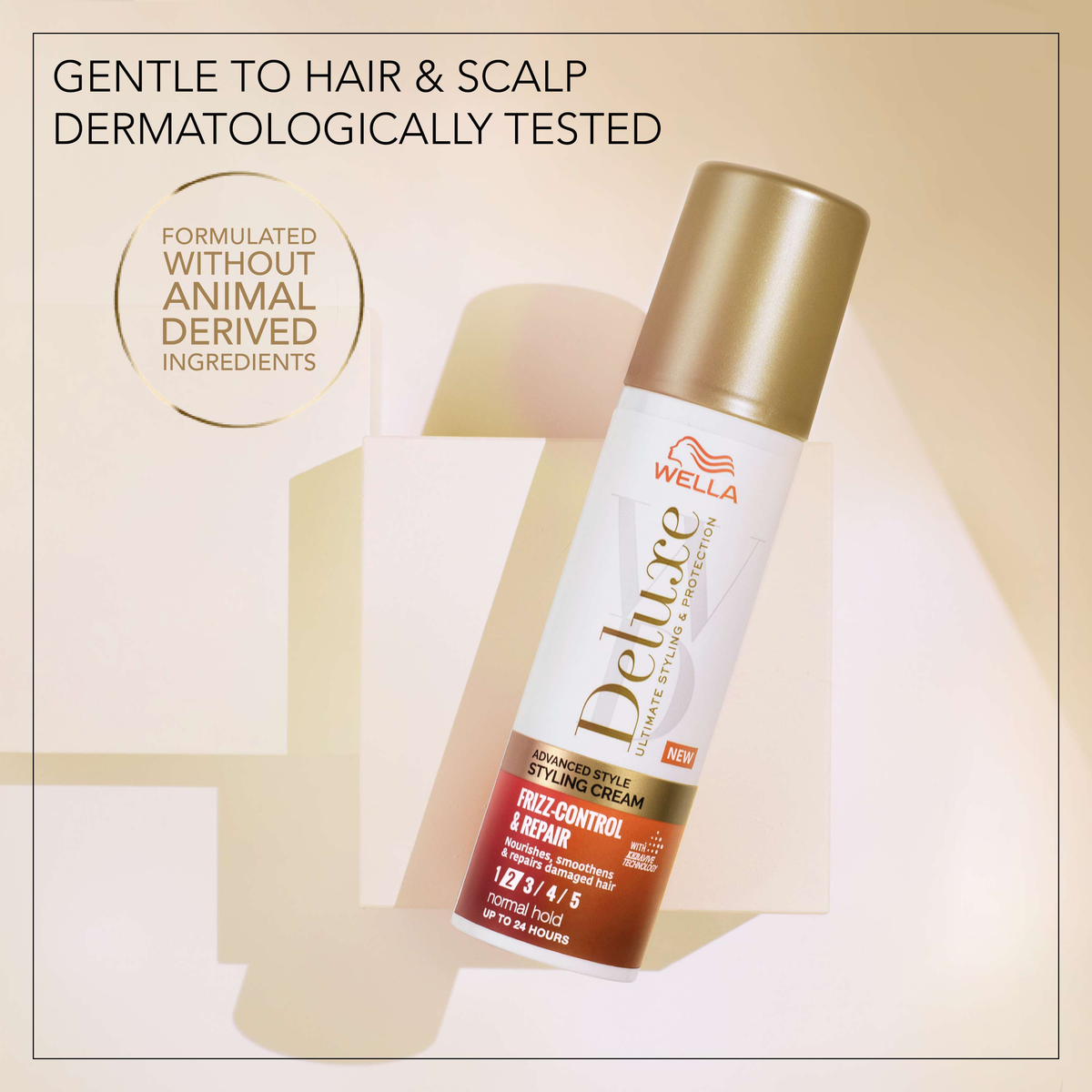 WELLA DELUXE PLEX – Crème Coiffante Anti-Frisottis & Réparation 100ML