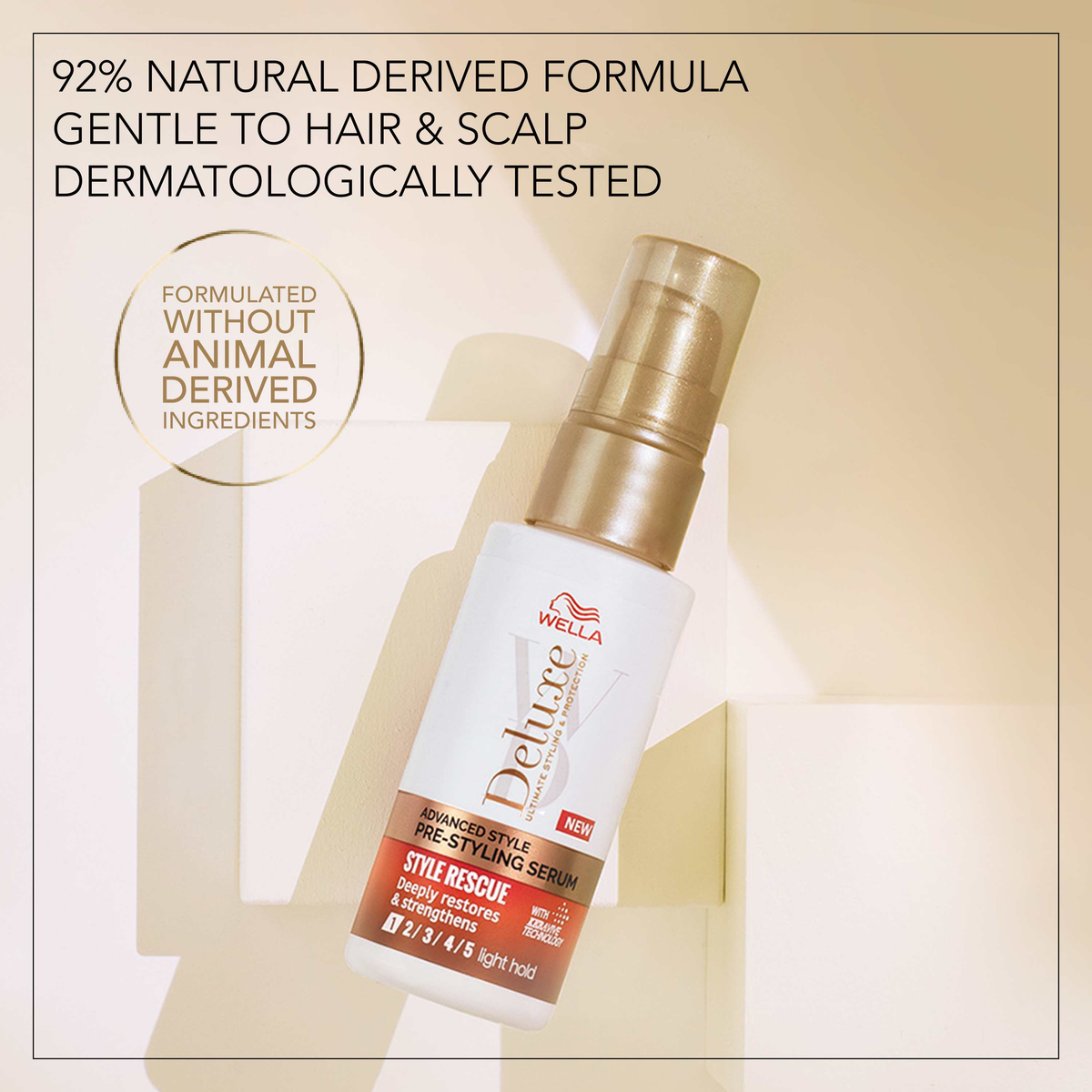 WELLA DELUXE PLEX – Soin Avant Coiffage Réparateur 50ML