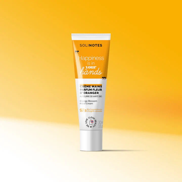 SOLINOTES Crème mains FLEUR D'ORANGER 30 ML