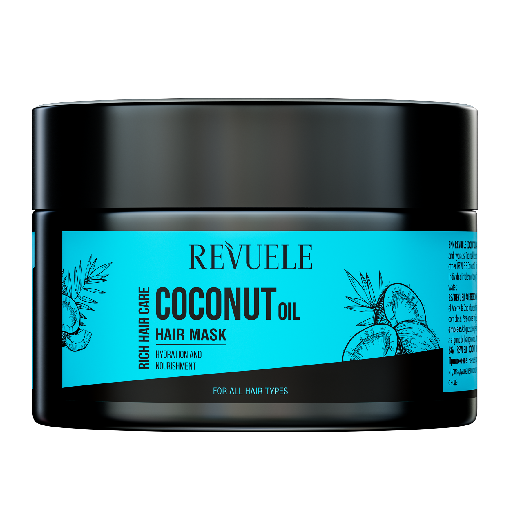 REVUELE COCONUT OIL HAIR MASK 360 ML